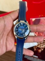 Omega Aqua Terra World Time Blue 43mm First Copy Watch