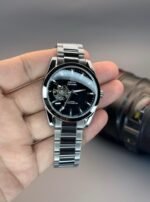 Omega Automatic Men's Black Dial First Copy Watch - Image 2