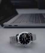 Omega Automatic Men's Black Dial First Copy Watch - Image 3
