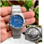 Omega Constellation Meteorite Edition Blue Semi ETA