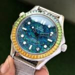 Omega James Bond Special Edition Diamond Bezel First Copy Watch - Image 2