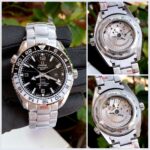 Omega Planet Ocean 600M GMT Semi Swiss Diver