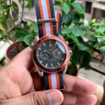 Omega Seamaster 600M Master Chronograph Watch with Nato Strap