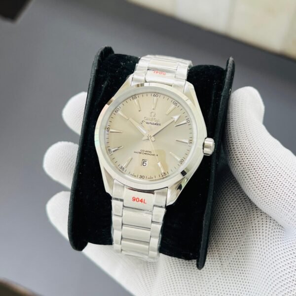 Omega Seamaster Aqua Terra Grey Dial Automatic First Copy Watch