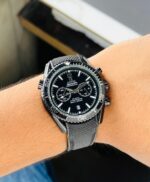 Omega Seamaster Black Chronograph Watch - Image 3