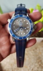 Omega Seamaster Diver 300M Blue Bezel First Copy Watch