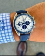 Omega Seamaster Diver Chronometer White Dial Velcro Watch