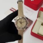 Omega Seamaster Planet Ocean 600M Beige 215.32.44.21.09.001 First Copy Watch
