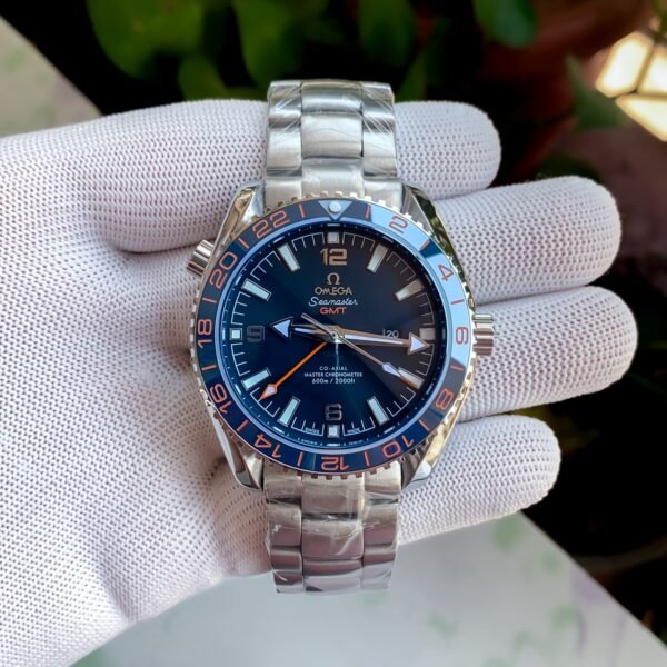 Omega Seamaster Planet Ocean Good Planet GMT Blue Watch