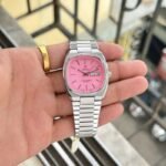 Omega Seamaster Vintage Pink Dial First Copy Watch - Image 2