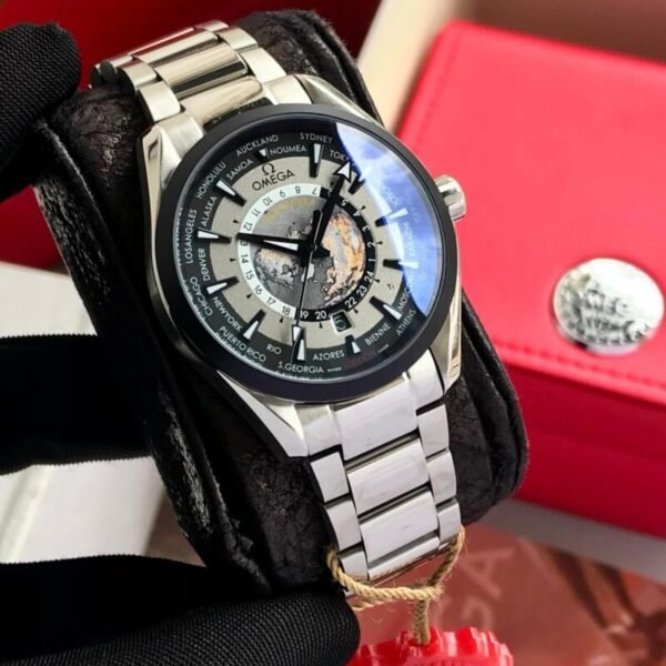 Omega Seamaster World Map Automatic Watch