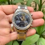 Omega Speedmaster 57 Co-Axial Blue Dial Chronograph Watch
