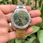 Omega Speedmaster 57 Co-Axial Chronograph Green Dial Watch