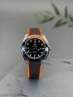 Omega Speedmaster Black Quartz Watch for Men