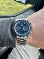 Omega Speedmaster Professional Moonwatch Blue Dial - Image 4