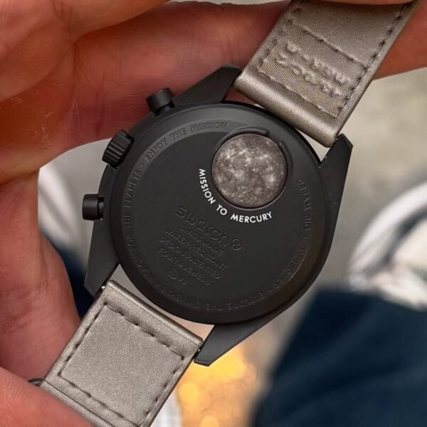 Omega X Swatch Mission To Mercury Chronograph Watch