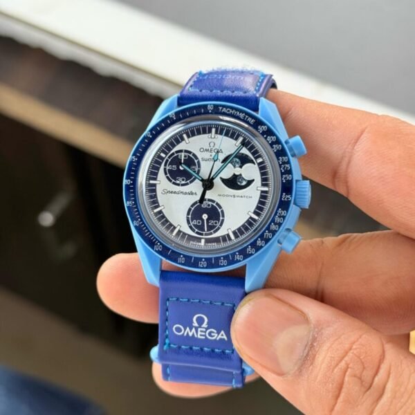 Omega x Swatch Speedmaster MoonSwatch Blue Edition