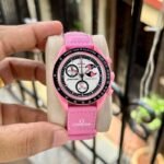 Swatch Bioceramic Moonswatch Pink Edition Watch