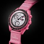 Swatch Bioceramic Moonswatch Pink Edition Watch - Image 2