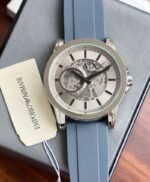 Armani Exchange 7AAA Men's Watch with Grey Strap - Image 2