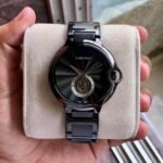Cartier Ballon Black Dial First Copy Watch