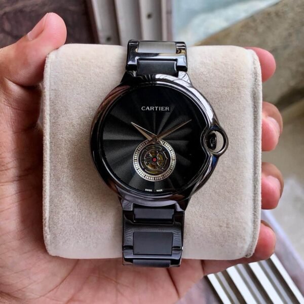 Cartier Ballon Black Dial First Copy Watch