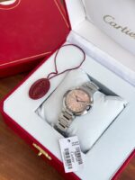 Cartier Ballon Bleu Silver Dial First Copy Watch