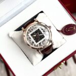 Cartier Elegant Brown Dial Watch