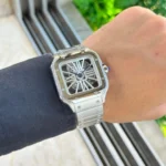Cartier Santos De Quartz Watch - Image 2