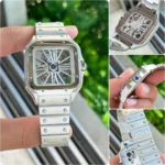 Cartier Santos De Quartz Watch - Image 3