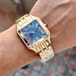 Cartier Santos Dumont Blue Dial First Copy Watch - Image 2