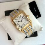 Cartier Santos Dumont White Dial First Copy Watch - Image 3