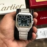 Cartier Santos Geometric Shape First Copy Watch