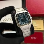 Cartier Santos Geometric Shape First Copy Watch - Image 3