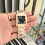 Cartier Tank Francaise Rose Gold First Copy Watch - Image 2