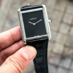 Cartier Tank Louis WSTA0072 Black Dial First Copy Watch - Image 2