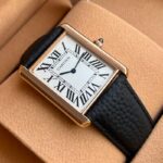 Cartier Tank Solo Rose Gold First Copy Watch - Image 2