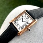 Cartier Tank Solo Rose Gold First Copy Watch - Image 4