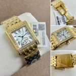 Cartier W69010Z4 Golden Dial First Copy Watch - Image 2