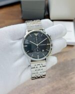 Emporio Armani AR0389 Black Dial First Copy Watch - Image 2