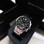 Emporio Armani AR2453 Black Dial First Copy Watch - Image 2