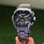 Emporio Armani Black Ceramic First Copy Watch