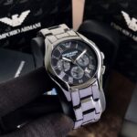 Emporio Armani Black Ceramic First Copy Watch - Image 2
