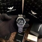 Emporio Armani Black Ceramic First Copy Watch - Image 3