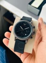 Emporio Armani Black Sports Watch First Copy - Image 3