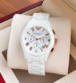 Emporio Armani Ceramica White Dial First Copy Watch - Image 4