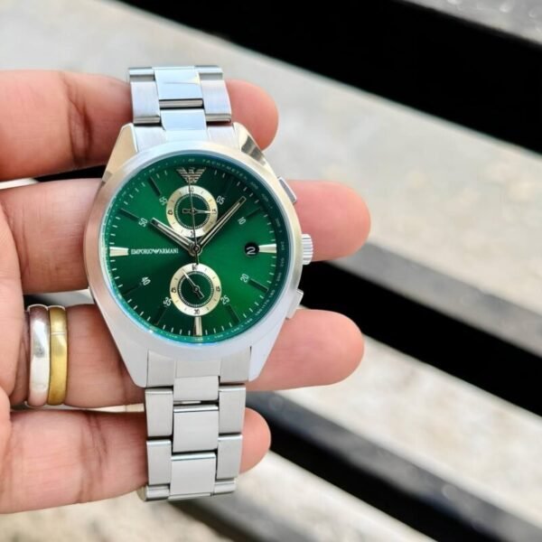 Emporio Armani Claudio Green Dial First Copy Watch
