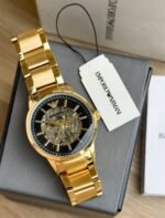 Emporio Armani Gold Chain Watch - Image 2
