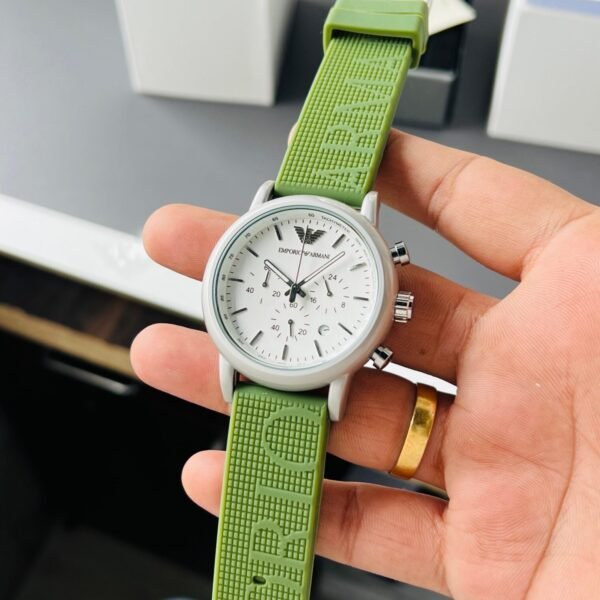 Emporio Armani Green Sports Watch First Copy