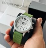 Emporio Armani Green Sports Watch First Copy - Image 4